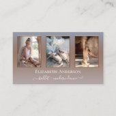 Je foto's vormen een moderne dans visitekaartje (Voorkant)