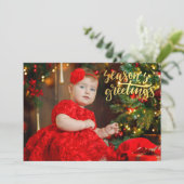 Je fotosjabloon met overlay geschikt voor kerstmis (Staand voorkant)