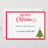 Je fotosjabloon met overlay geschikt voor kerstmis (Achterkant)