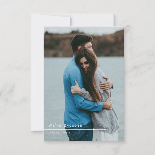 Je fotoverlofpartij bedankt je kaart (Voorkant)