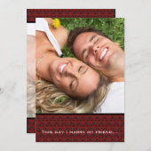 Je fotoweddenschap nodigt uit... ik trouw met mijn kaart (Voorkant / Achterkant)