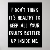 Je fouten Funny Poster (Voorkant)