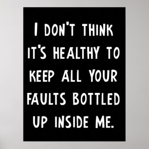 Je fouten Funny Poster