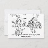 Je gaat al het plezier missen, save the date (Voorkant)