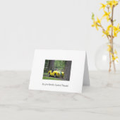 Je gaat echt naar plaatsen! kaart (Gele Bloem)