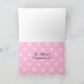 Je gaat een Tante Baby Zwangerschap aankondigen Kaart (Binnen)