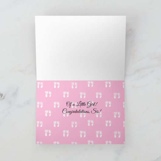 Je gaat een Tante Baby Zwangerschap aankondigen Kaart (Binnen)