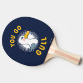 Je gaat er helemaal mee tafeltennisbatje (Zijkant)