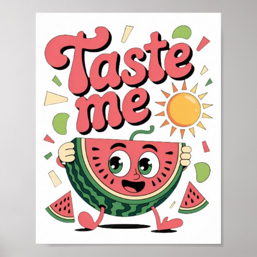 JE GAAT HET PROEVEN! POSTER (Voorkant)