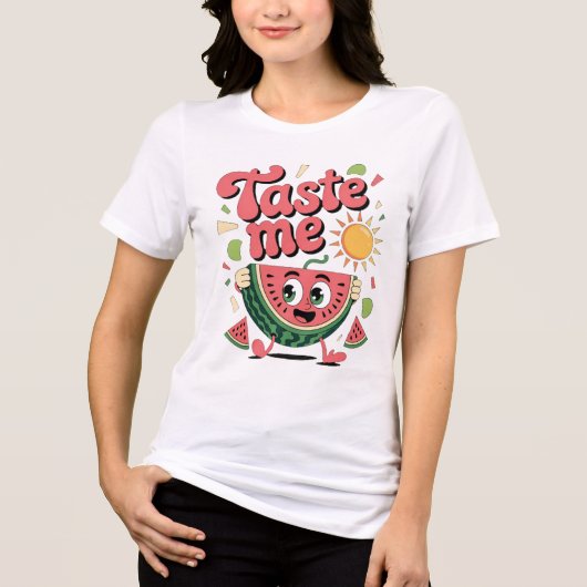 JE GAAT HET PROEVEN! Tri-Blend SHIRT (Voorkant)