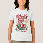 JE GAAT HET SMaken! Tri-Blend Shirt (Voorkant)