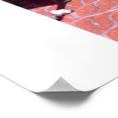 Je gaat meisje, Barcelona, Spanje Poster (Hoek)