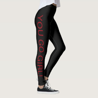 Je gaat meisje! leggings