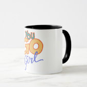 Je gaat naar een meisje, de maand van de vrouwenge mok (Voorkant rechts)