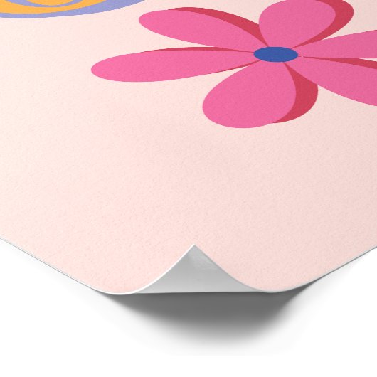 Je gaat naar meisje, kleurrijk Motivatie Poster (Hoek)