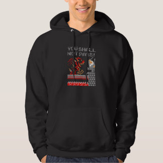 Je gaat niet door! Funny Novelty Mannen Vrouwen Hoodie