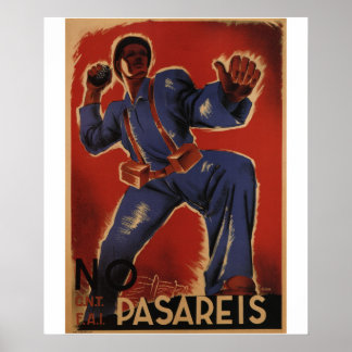 Je gaat niet over (1937)_Propaganda Poster