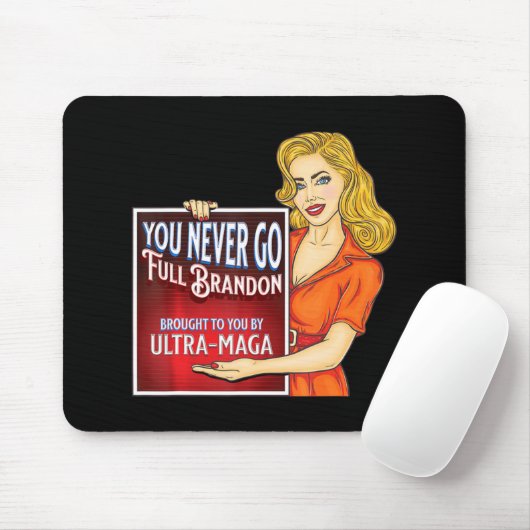 Je gaat nooit helemaal tegen Joe Biden Ultra Mag l Muismat (Met muis)