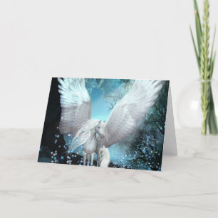 Je gaf me vleugels die Pegasus sprankelden Kaart