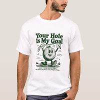 Je gat is mijn doel grappige golf golfen golfer
