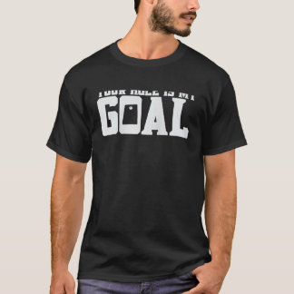 Je gat is mijn doel Speler Spel Retro Cornhole Ra T-shirt