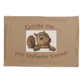 Je geboorte is leeg kussensloop (Achterkant)