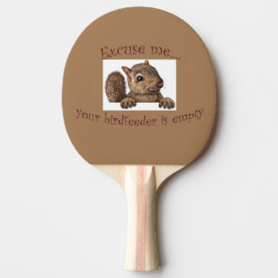 Je geboorte is leeg tafeltennisbatje