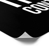 Je gedachten beheersen - Motivatie succes Poster (Hoek)