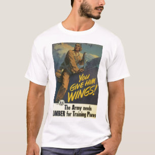 Je geeft hem Wings. T-shirt
