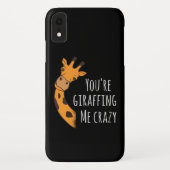 Je geeft me gek. Case-Mate iPhone case (Achterkant)