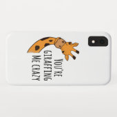 Je geeft me gek. Case-Mate iPhone case (Achterkant (horizontaal))