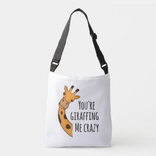 Je geeft me gek. crossbody tas