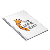 Je geeft me gek. notitieboek (Rechterzijde)