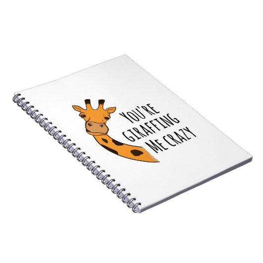 Je geeft me gek. notitieboek (Rechterzijde)