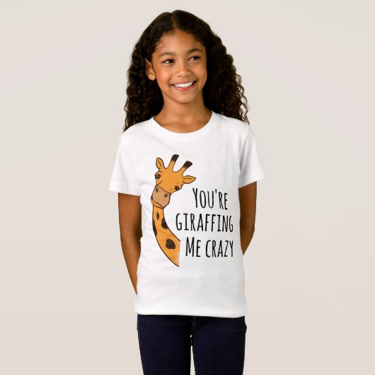 Je geeft me gek. t-shirt (Voorkant volledig)