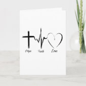 JE GEEFT ME HOOP, LIEFDE EN HEBT VERTROUWEN IN "MI KAART (Voorkant)