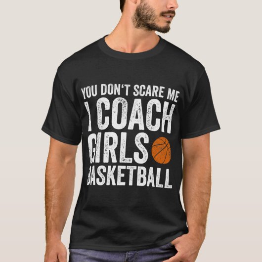 Je geeft me niet dat ik pap Girls Basketball T-shirt (Voorkant)