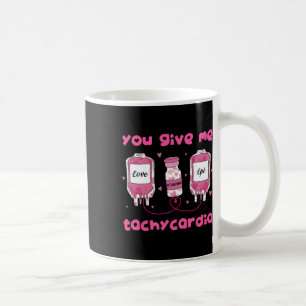 Je geeft me tachycardie Grappige Rna IC-verpleegst Koffiemok