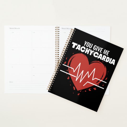 Je geeft me Tachycardie Planner (Display)
