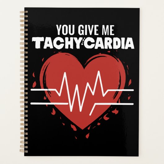 Je geeft me Tachycardie Planner (Voorkant)