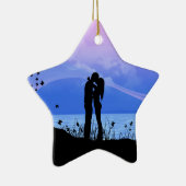 Je geeft me vlinders keramisch ornament (Rechts)