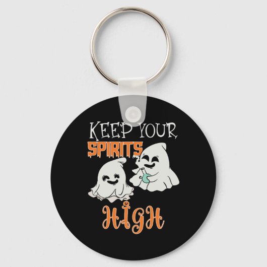 Je geest hoog sleutelhanger (Voorkant)