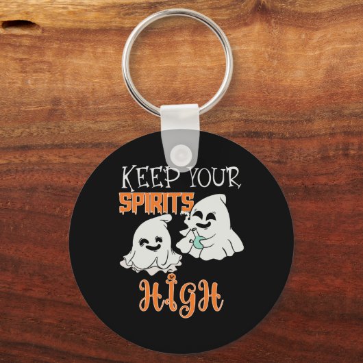 Je geest hoog sleutelhanger (Voorkant)