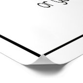 Je geest is een tuinen Inspirerend citaat Poster (Hoek)