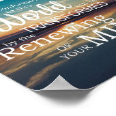 Je geest spiritueel vernieuwen poster (Hoek)