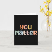 Je geestelijke gezondheid bewustzijn ziekte angst kaart (Gele Bloem)