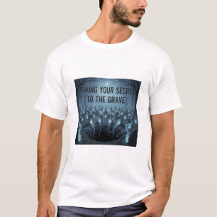 Je Geheim Mee Naar Het Graf – Enge Halloween T-shirt