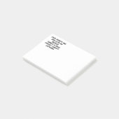 Je geheimen zijn veilig bij mij post-it® notes (Schuin)