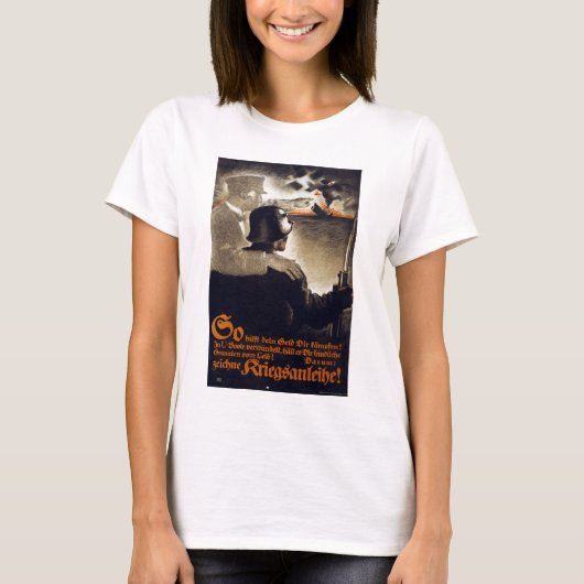 Je geld helpt om je te bestrijden t-shirt (Voorkant)