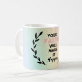 je geloof maakt het mogelijk koffiemok (Voorkant links)